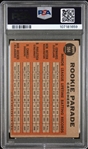 1962 Topps Rookie Parade Bob Uecker #594 PSA 2